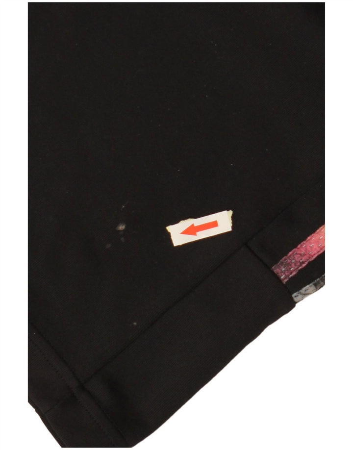 ADIDAS Short de sport fille 13-14 ans W28 L8 Noir Polyester