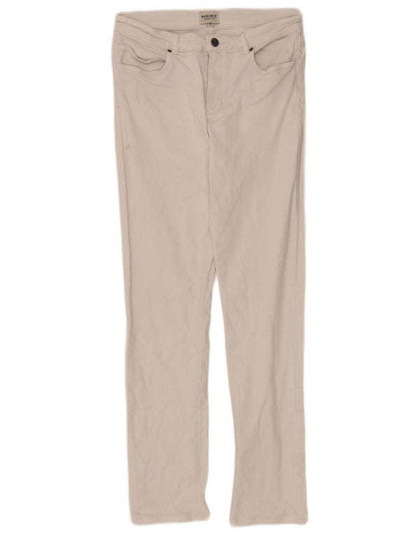 White Stuff Jean droit pour femme UK 12 Medium W28 L28 Coton