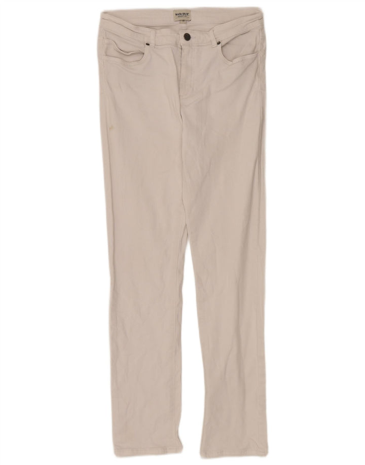 White Stuff Jean droit pour femme UK 12 Medium W28 L28 Coton