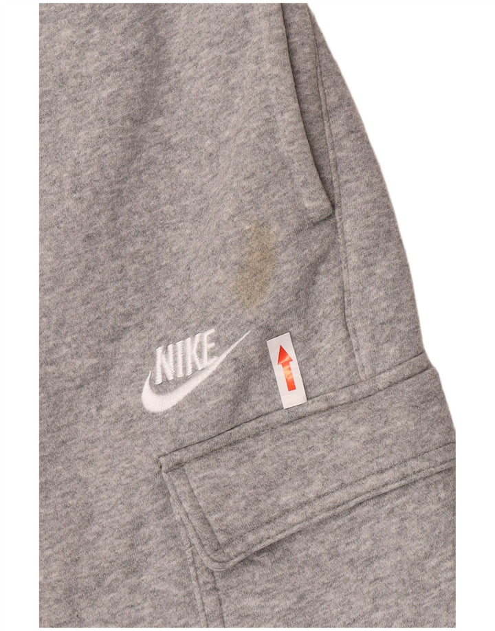 Nike Pantalon de survêtement cargo pour homme en coton gris Taille L