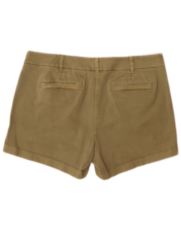 J. Short chino Crew pour femme US 12 Large W34 Coton kaki