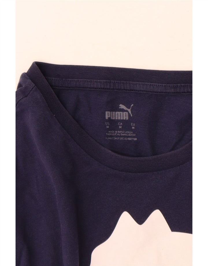 Puma T-Shirt Graphic Homme Bleu Marine Moyen