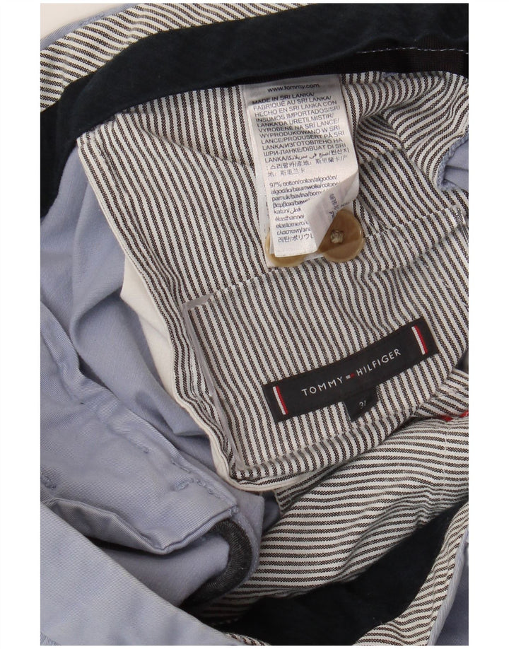 TOMMY HILFIGER Short Chino Homme W31 Bleu Moyen Coton