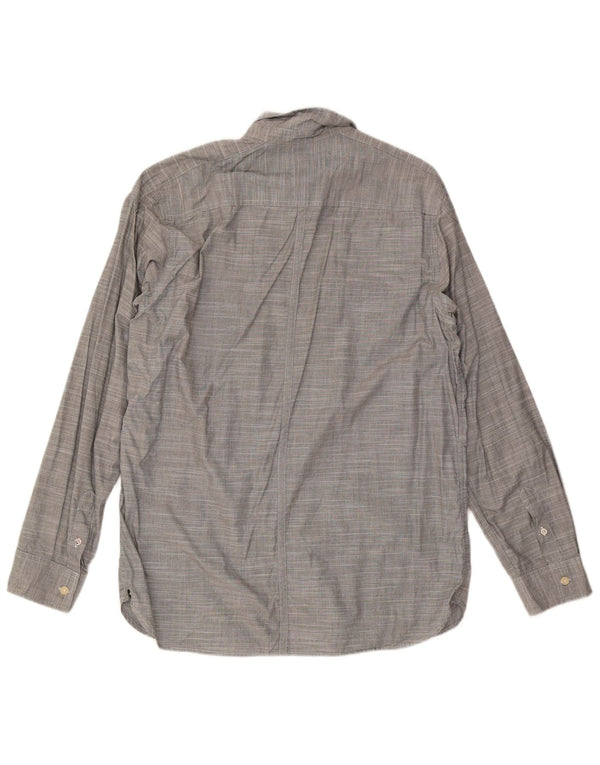 Quiksilver Chemise Homme XL Gris Rayé Coton
