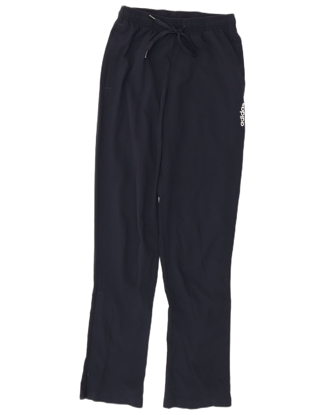 Adidas Pantalon de survêtement pour femme UK 10 Small Bleu marine Polyester