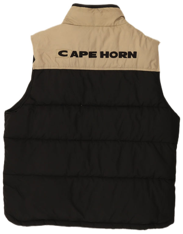 Cape Horn Gilet rembourré pour homme UK 42 XL Noir Colourblock