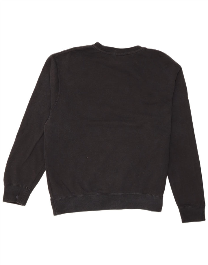 Nike Sweat-shirt graphique Swoosh pour homme en coton noir moyen