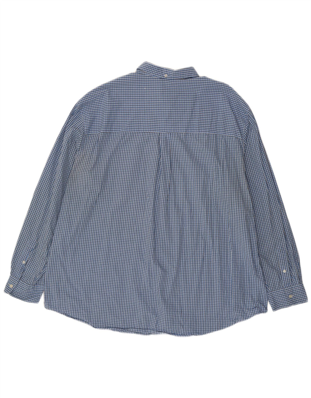 Chaps Chemise Homme 3XL Bleu Vichy Coton