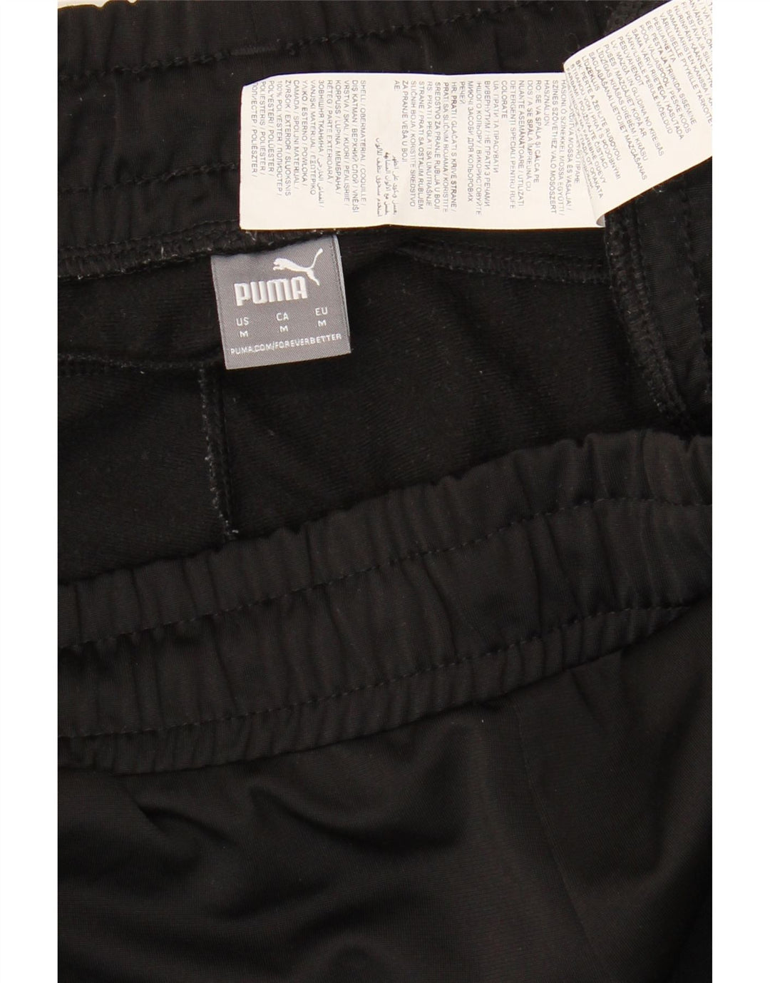 Puma Pantalon de Survêtement Joggers Homme Noir Moyen Polyester