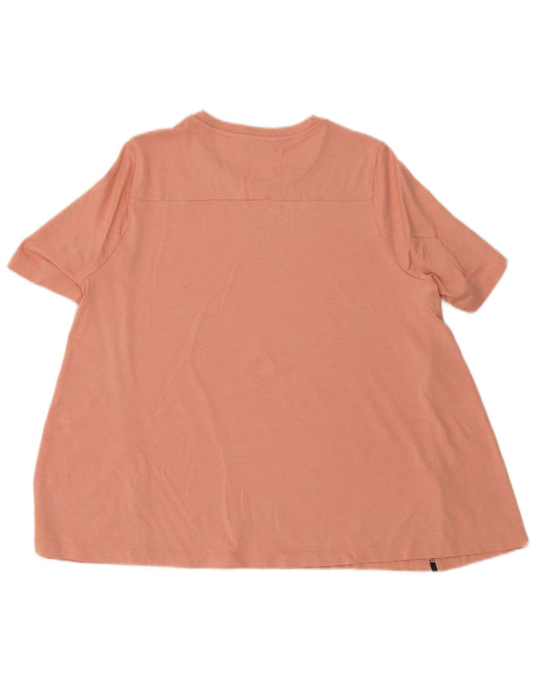 FAY T-Shirt Femme UK 14 Orange Moyen