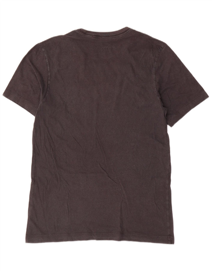 Nike T-shirt graphique pour homme en coton noir Taille S