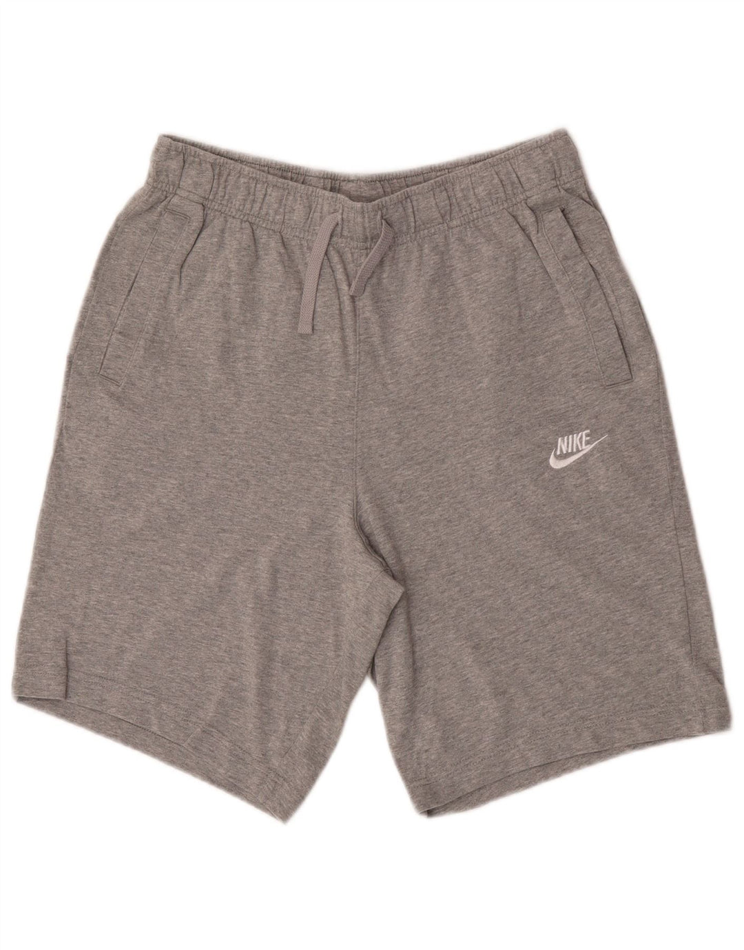 Nike Short de sport pour homme Petit gris Coton