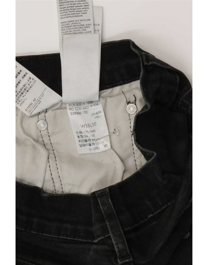 Levi's Jean Droit Homme W33 L30 Noir Coton