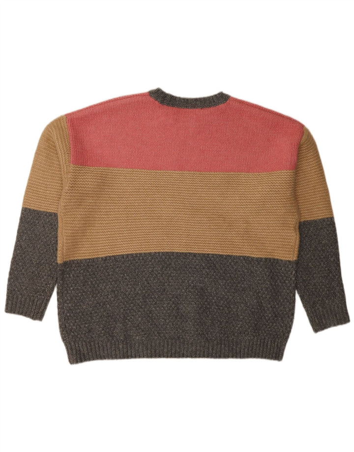 Marks & Spencer Pull ras du cou pour femme UK 16 Large Multicolore