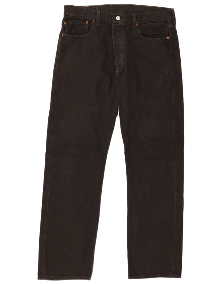 Levi's Jean Droit 501 Homme Noir W34 L30 Coton
