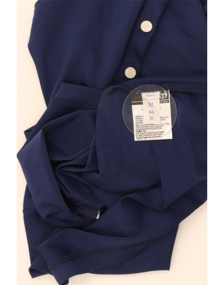 Sergio Tacchini Polo Femme IT 44 Bleu Marine Moyen Colourblock