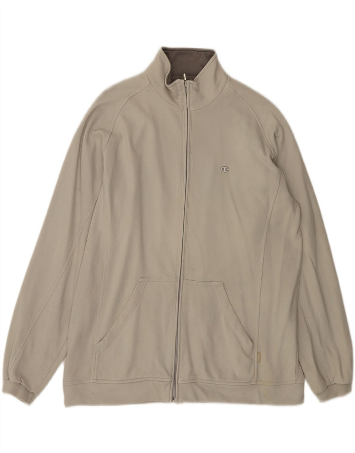 CHAMPION Veste de Survêtement Homme XL Beige Coton
