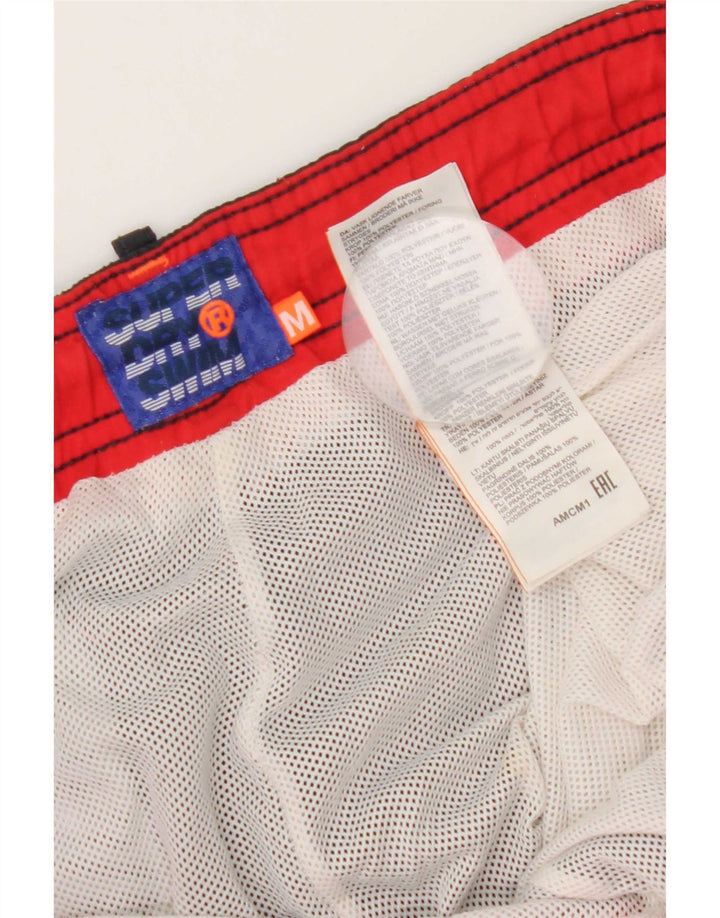 Superdry Short de Bain Graphique Homme Moyen W32 L5 Bleu Marine Polyester