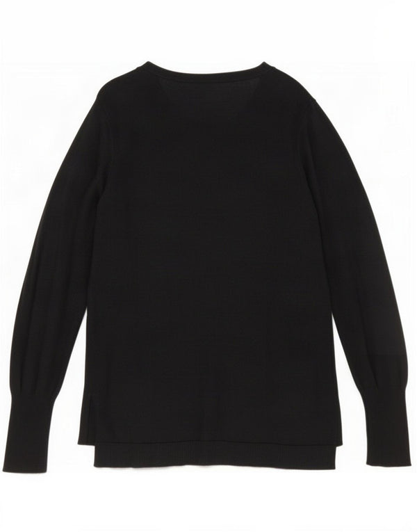 Mossimo Cardigan pour femme UK 12 Nylon noir moyen