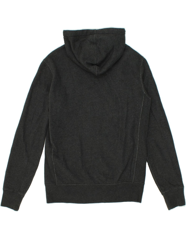 POLO RALPH LAUREN Mens Zip Hoodie Sweater Medium Grey Cotton