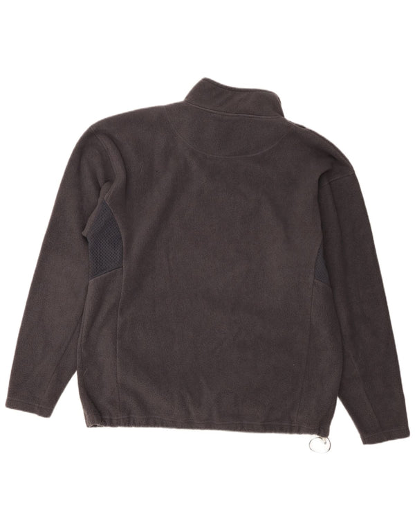 Wilson Pull polaire à col zippé pour homme XL Gris Polyester