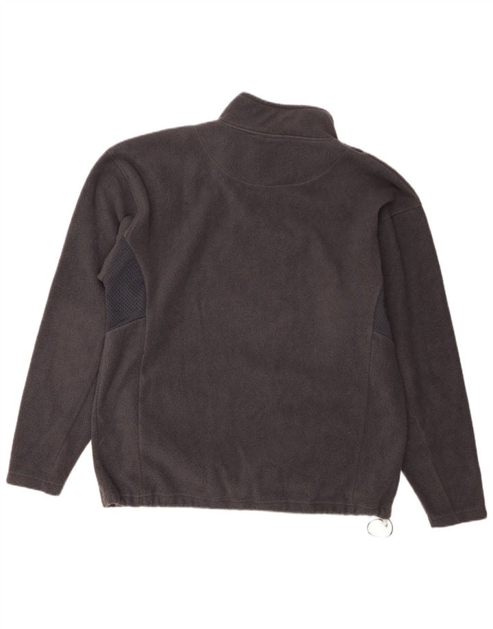 Wilson Pull polaire à col zippé pour homme XL Gris Polyester