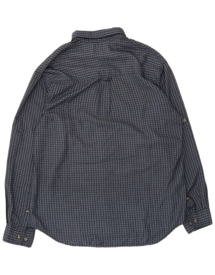 Columbia Chemise Flanelle Homme Bleu Moyen Carreaux Polyester