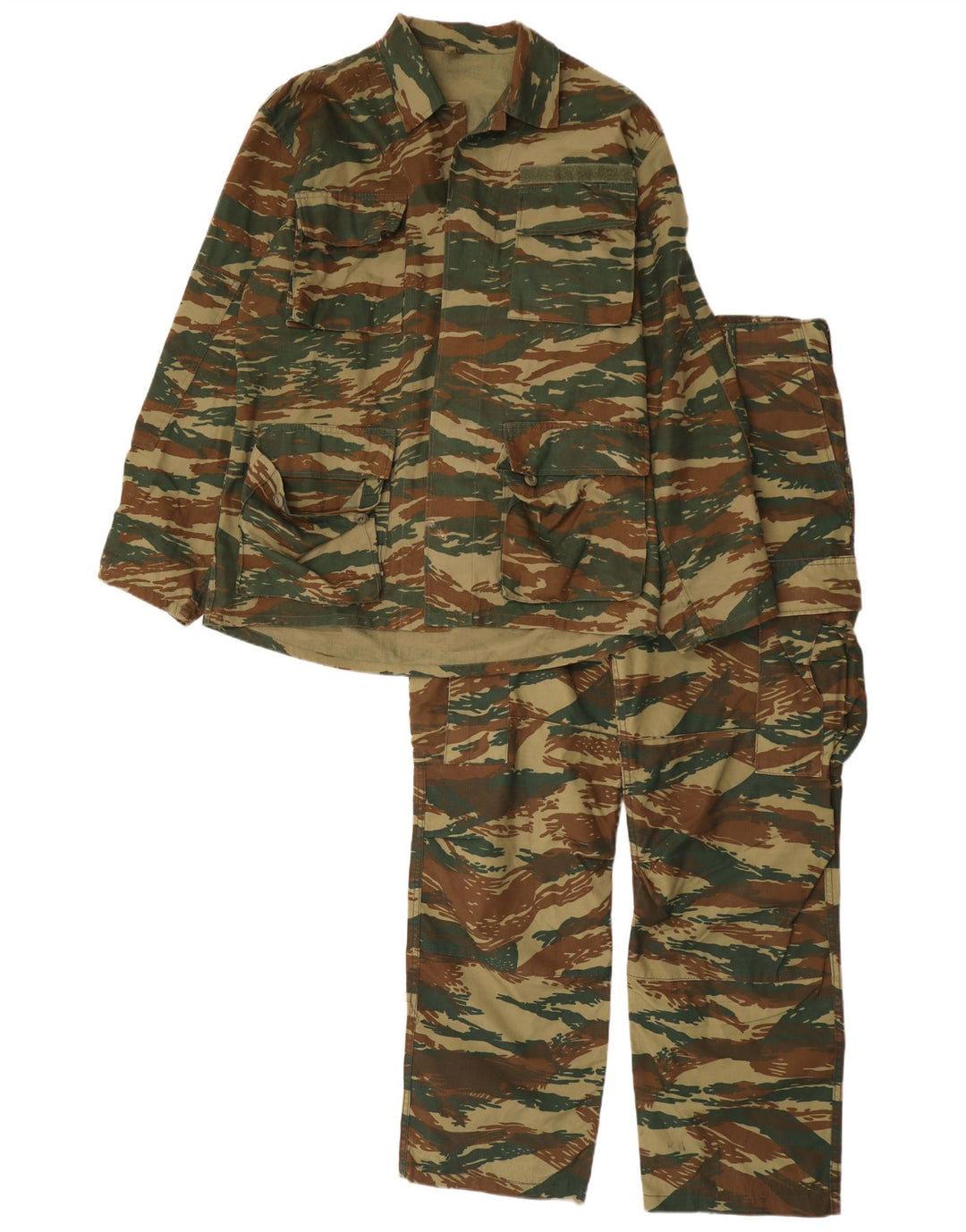 vintage Mens Hunting 2 Piece Set Medium W34 L30 Vert Camouflage