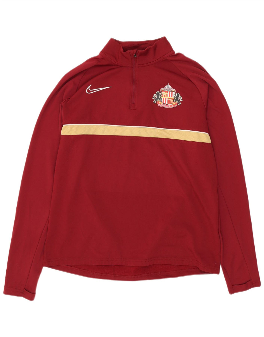 Nike Sunderland A.F.C. Haut De Survêtement Pull Moyen Bordeaux