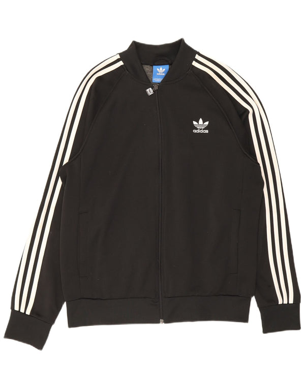 Adidas Veste de survêtement pour homme Large Noir Polyester