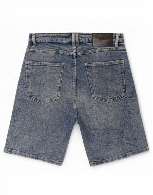 Zara Short en jean pour homme EU 38 Small W30 Bleu