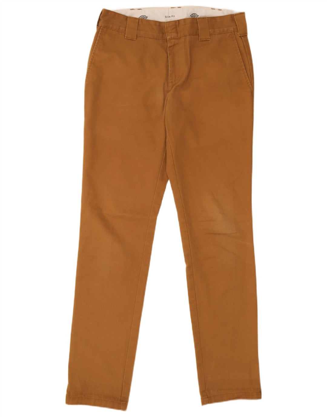 Dickies Pantalon Chino Coupe Slim Homme W32 L32 Marron Polyester