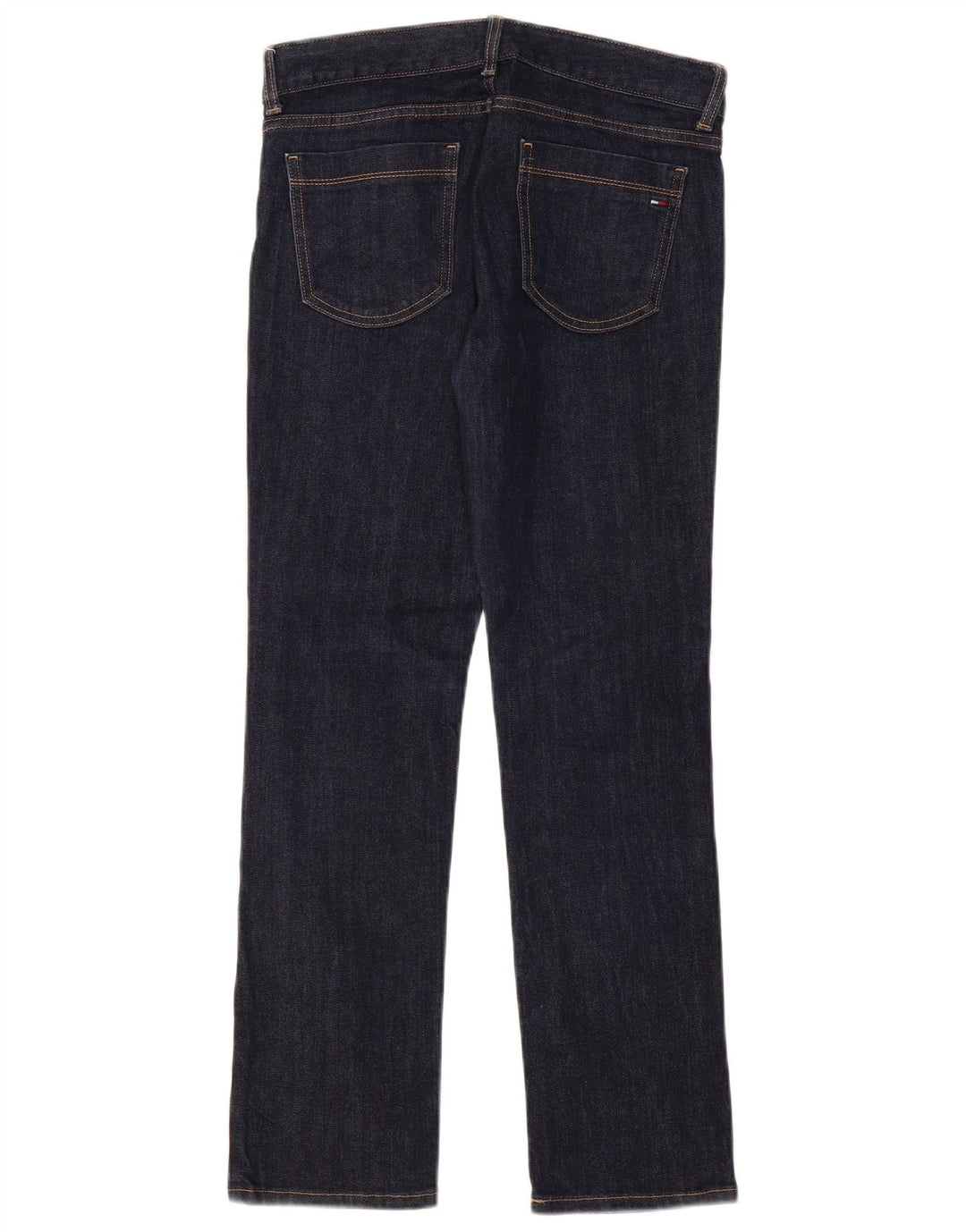 Tommy Hilfiger Jean droit pour femme US 6 Medium W32 L30 Bleu marine