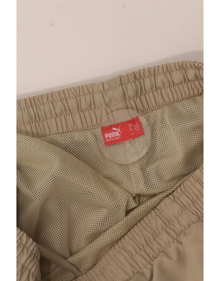 Puma Pantalon de Survêtement Capri Cargo Homme Marron Taille L