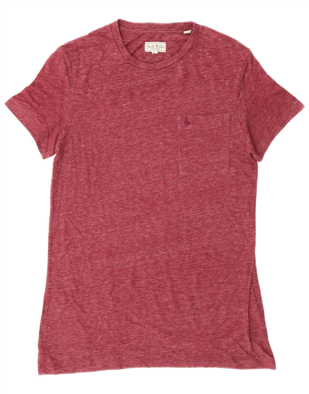 JACK WILLS T-Shirt Homme XS Coton Bordeaux