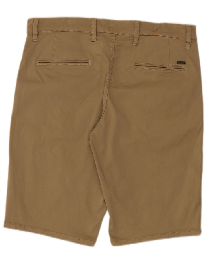 Hugo Boss Short chino W35 pour homme en coton beige Large