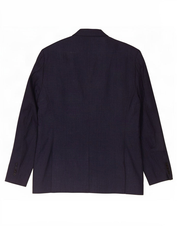 Zara Veste Blazer 2 Boutons Homme EU 54 XL Bleu Marine