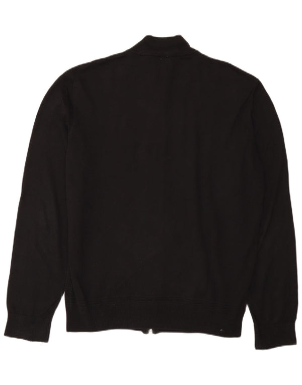 Zara Cardigan Homme Pull Large Noir Coton