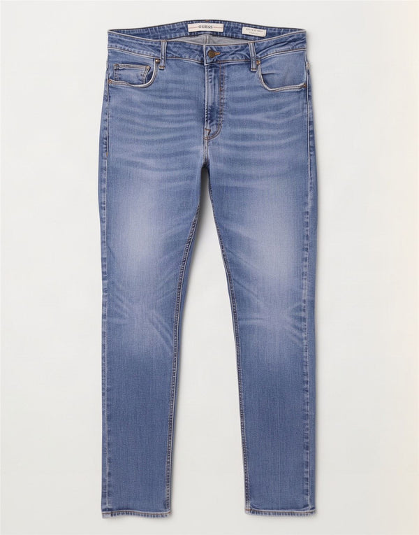 Guess Jean Super Skinny Chris W38 L32 Homme Bleu Coton