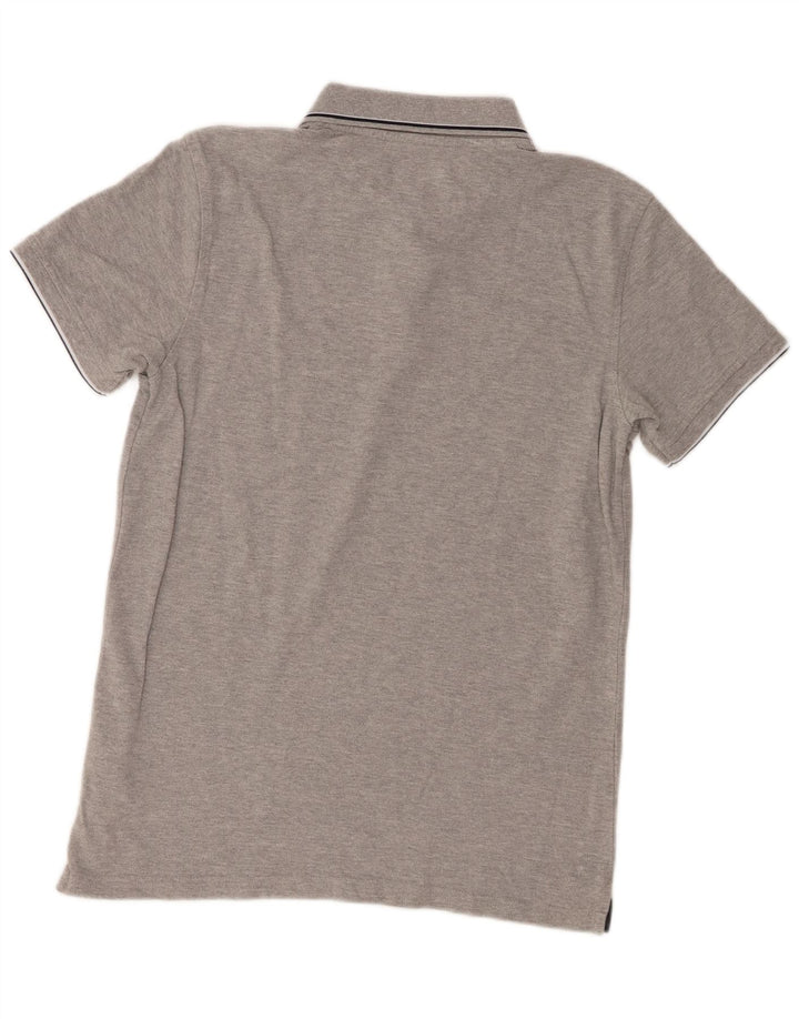 Timberland Polo Slim Fit Homme Gris Moyen Coton
