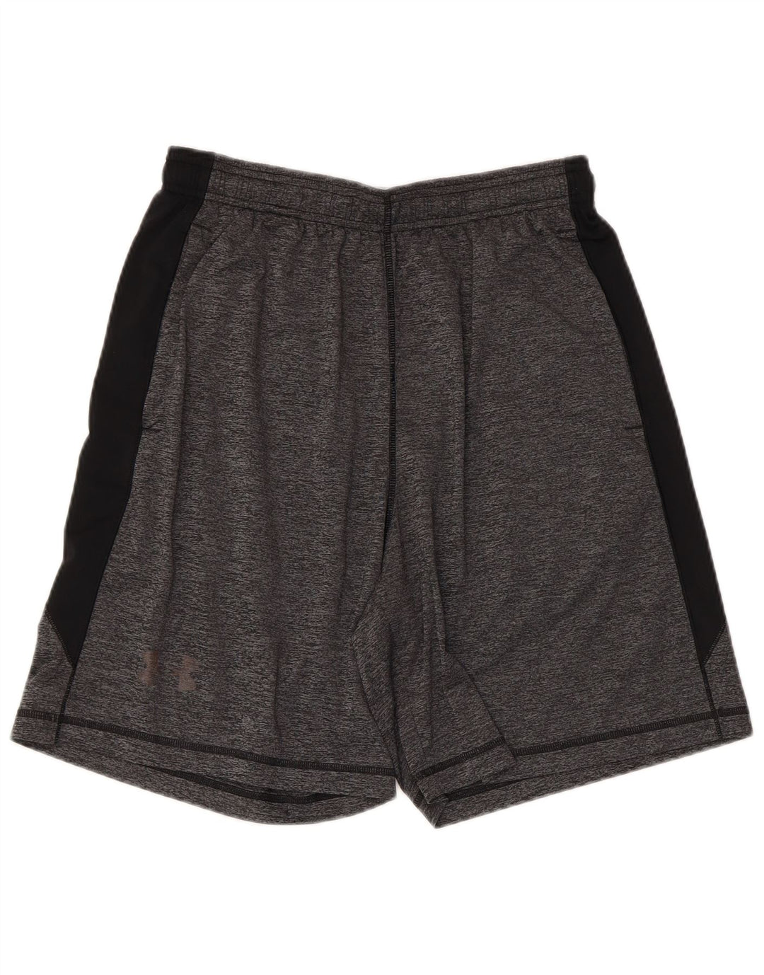 UNDER ARMOUR Short de Sport Heat Gear Homme Gris Moyen Colourblock