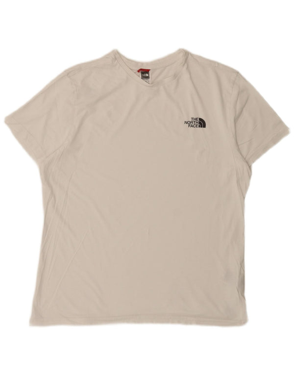 The North Face T-Shirt Homme Haut Large Blanc Coton