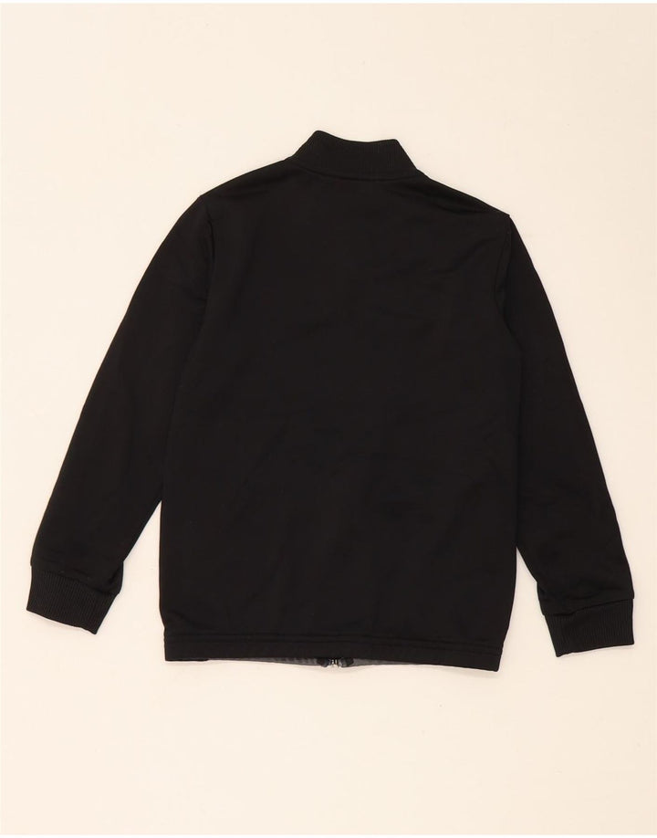 Adidas Veste de survêtement pour garçon 7-8 ans Noir Colourblock Polyester