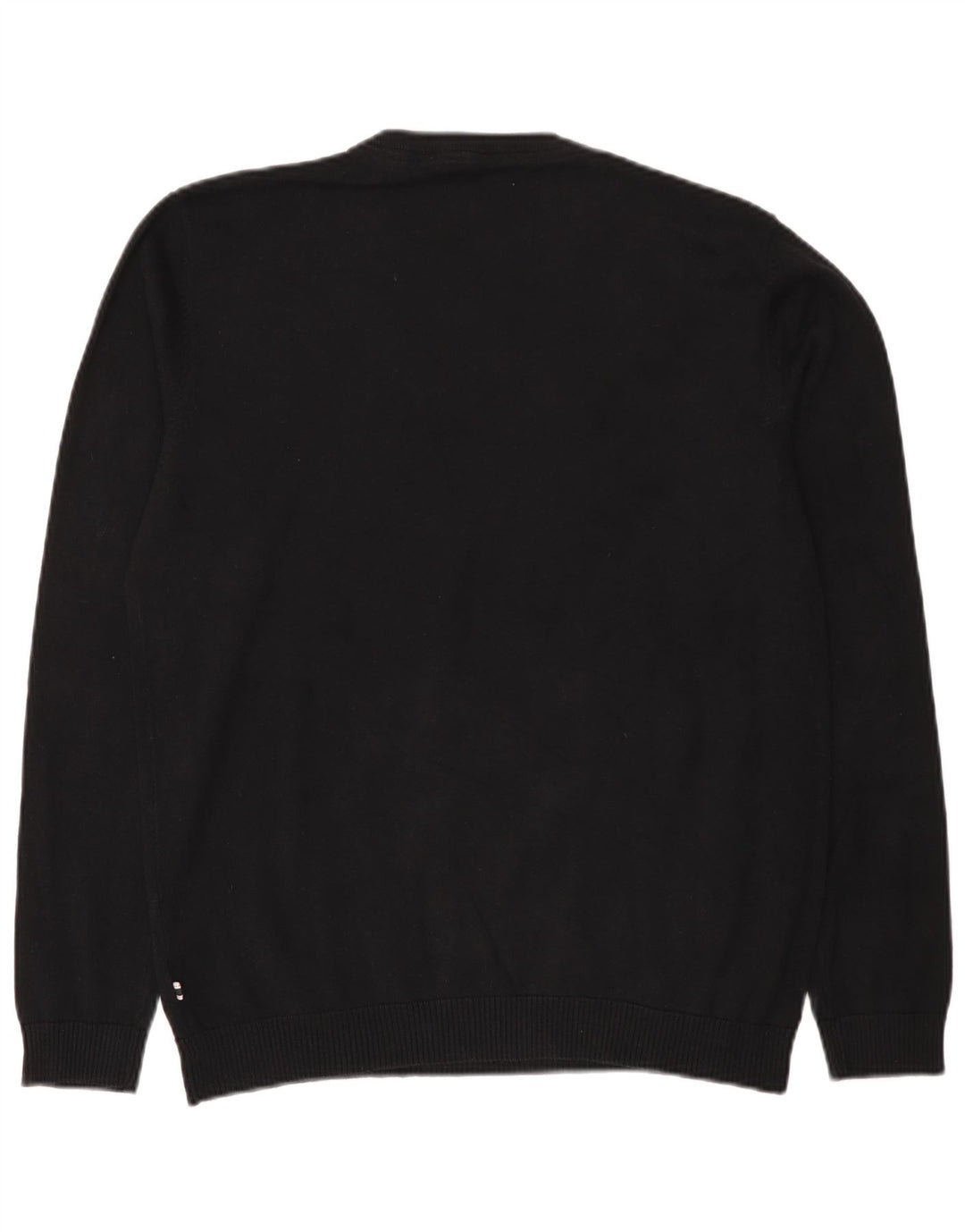 Jack & Jones Pull col V pour homme en coton noir Taille L