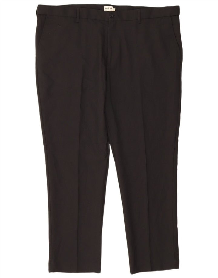 Farah Pantalon Chino Slim Classique Homme W44 L29 Noir Polyester