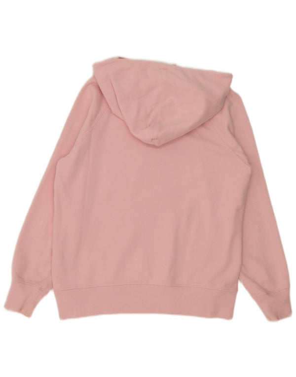 Levi's Pull à Capuche Graphique Oversize Femme UK 6 XS Coton Rose