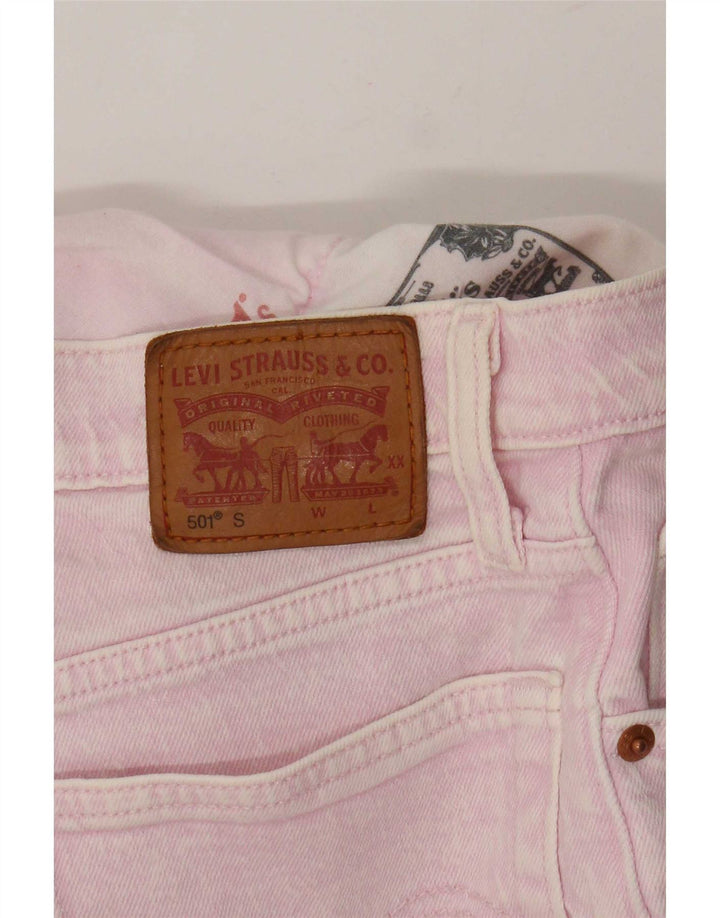 Levi's Jean Droit 501 Femme Rose Petit W27 L29