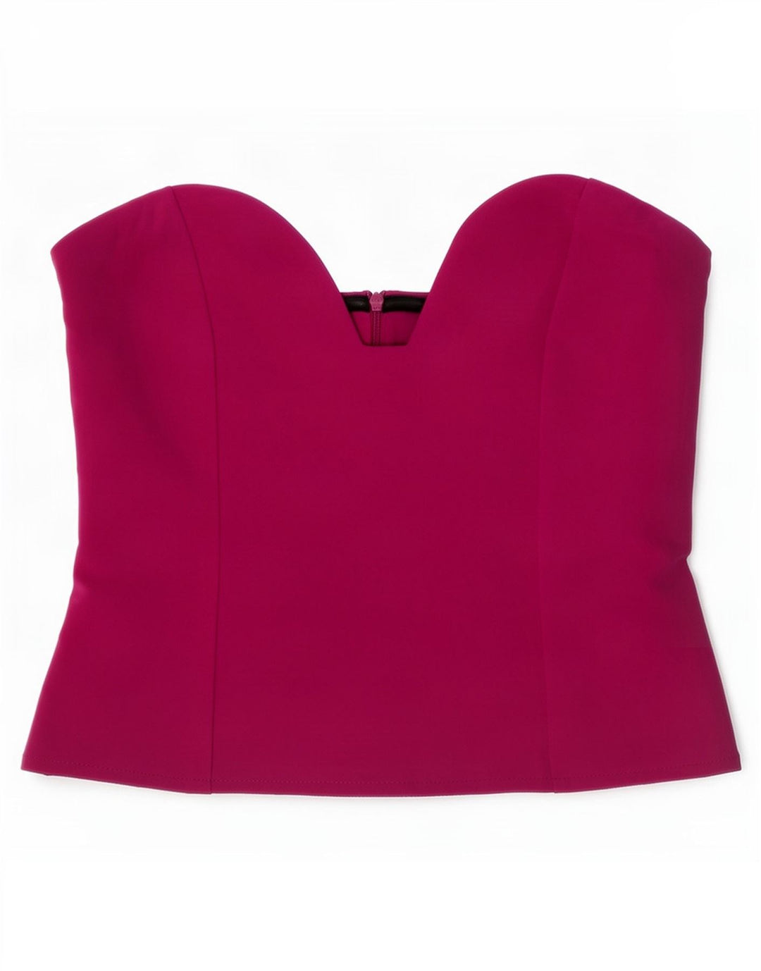 Zara Haut sans bretelles pour femme UK 12 Violet moyen