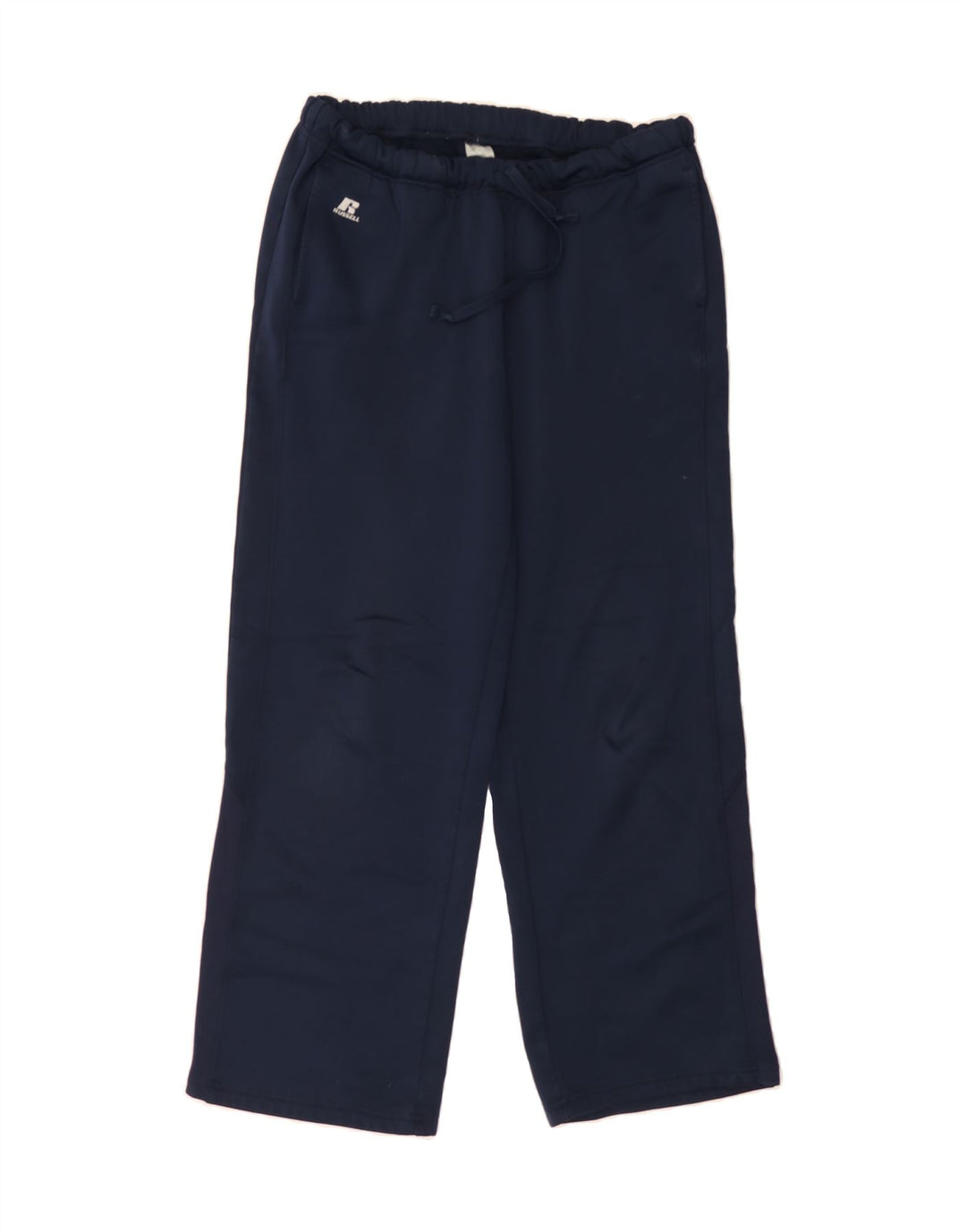 RUSSELL ATHLETIC Womens Tracksuit Trousers Medium  Navy Blue Polyester Vintage Russell Athletic and Second-Hand Russell Athletic from Messina Hembry 