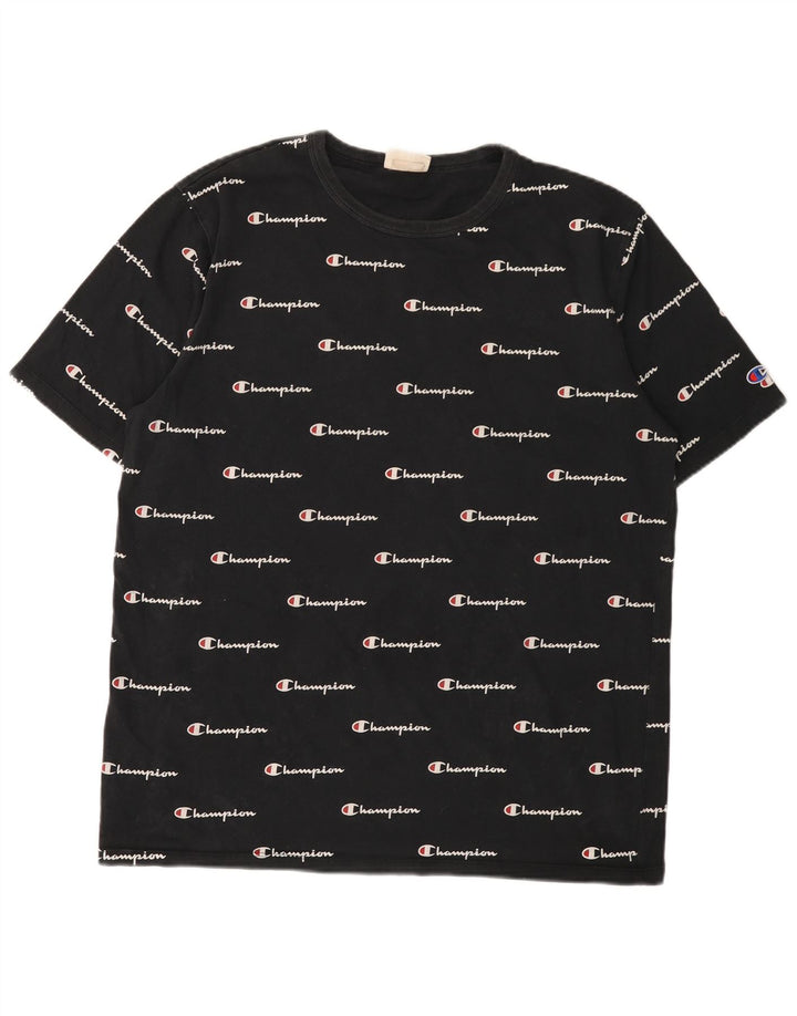 CHAMPION T-Shirt Graphique Reverse Weave Homme Noir XL